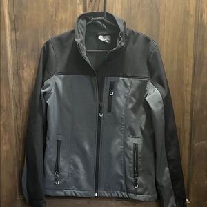 Roper Two-Tone Black and Gray Utility Jacket